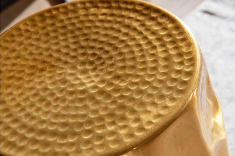 Lueken Sidobord 30 cm - Guld - Möbler - Vardagsrum - Soffbord & vardagsrumsbord - Sidobord & lampbord