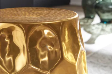 Lueken Sidobord 30 cm - Guld - Möbler - Vardagsrum - Soffbord & vardagsrumsbord - Sidobord & lampbord