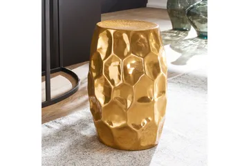 Lueken Sidobord 30 cm - Guld - Möbler - Vardagsrum - Soffbord & vardagsrumsbord - Sidobord & lampbord
