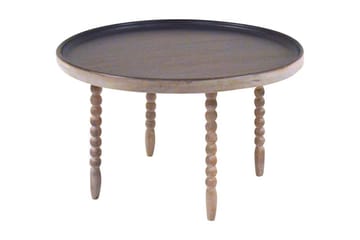Maiko Sidobord 60 cm Runt - Mörkbrun - Möbler - Vardagsrum - Soffbord & vardagsrumsbord - Sidobord & lampbord