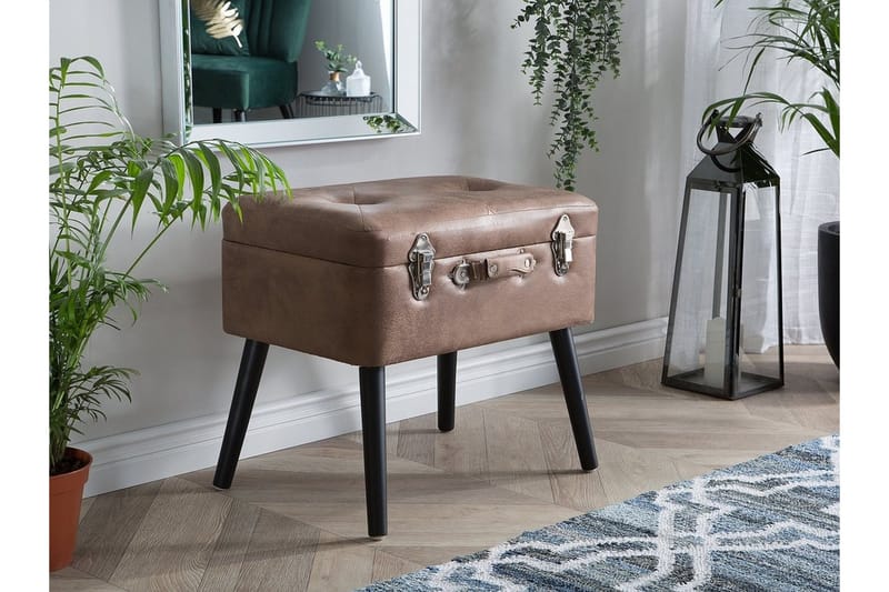 Mallard Sidobord 52 cm - Brun - Möbler - Vardagsrum - Soffbord & vardagsrumsbord - Sidobord & lampbord