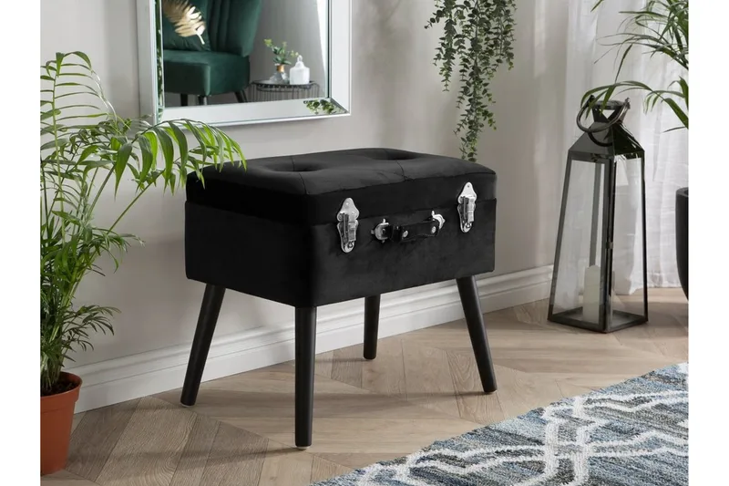 Mallard Sidobord 52 cm - Svart - Möbler - Vardagsrum - Soffbord & vardagsrumsbord - Sidobord & lampbord