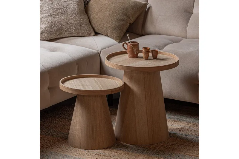 Sidobord Maud - 38x39 cm - Möbler - Vardagsrum - Soffbord & vardagsrumsbord - Brickbord