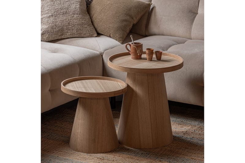 Sidobord Maud - 38x39 cm - Möbler - Vardagsrum - Soffbord & vardagsrumsbord - Brickbord