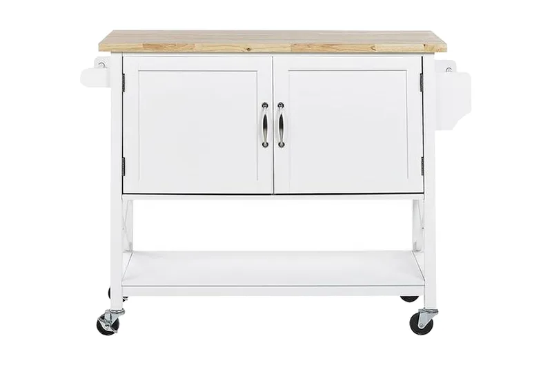 Melesse Serveringsvagn 102 cm, Vit