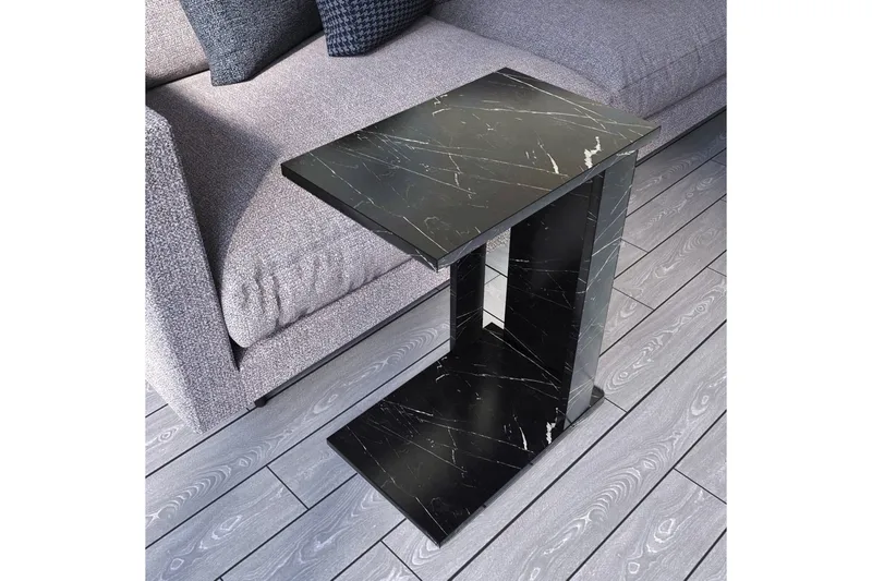 Mellberg Sidobord - Svart - Möbler - Vardagsrum - Soffbord & vardagsrumsbord - Sidobord & lampbord