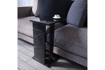 Mellberg Sidobord - Svart - Möbler - Vardagsrum - Soffbord & vardagsrumsbord - Sidobord & lampbord