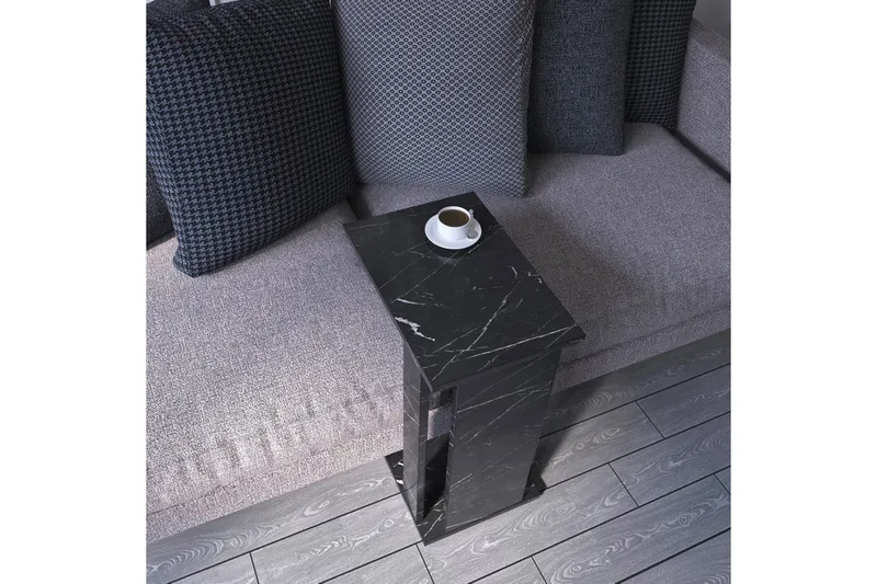 Mellberg Sidobord - Svart - Möbler - Vardagsrum - Soffbord & vardagsrumsbord - Sidobord & lampbord