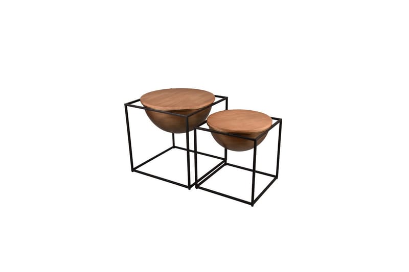 Sidobord Mirrors & More Celli 43 x 51 cm - 43 x 51 cm - Möbler - Vardagsrum - Soffbord & vardagsrumsbord - Brickbord