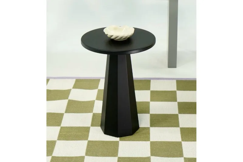 Sidobord Miu Svart - 35 x 25 x 47 cm - Möbler - Vardagsrum - Soffbord & vardagsrumsbord - Brickbord