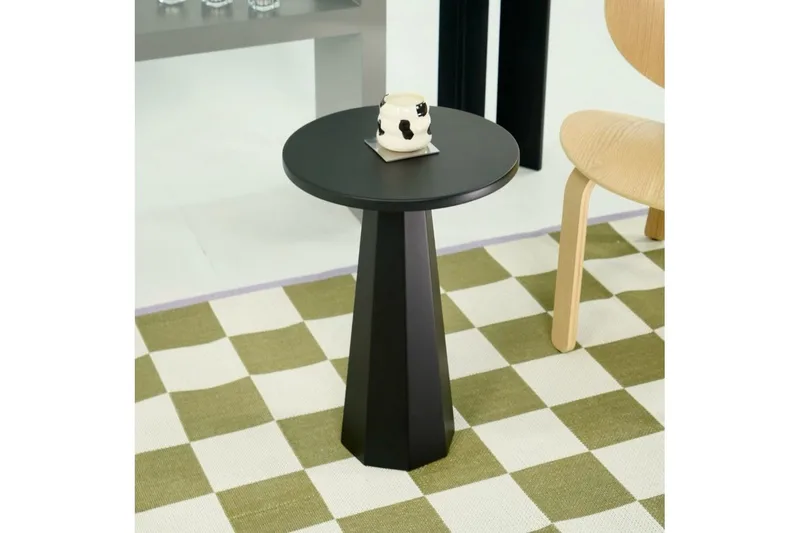 Sidobord Miu Svart - 35 x 35 x 52 cm - Möbler - Vardagsrum - Soffbord & vardagsrumsbord - Brickbord
