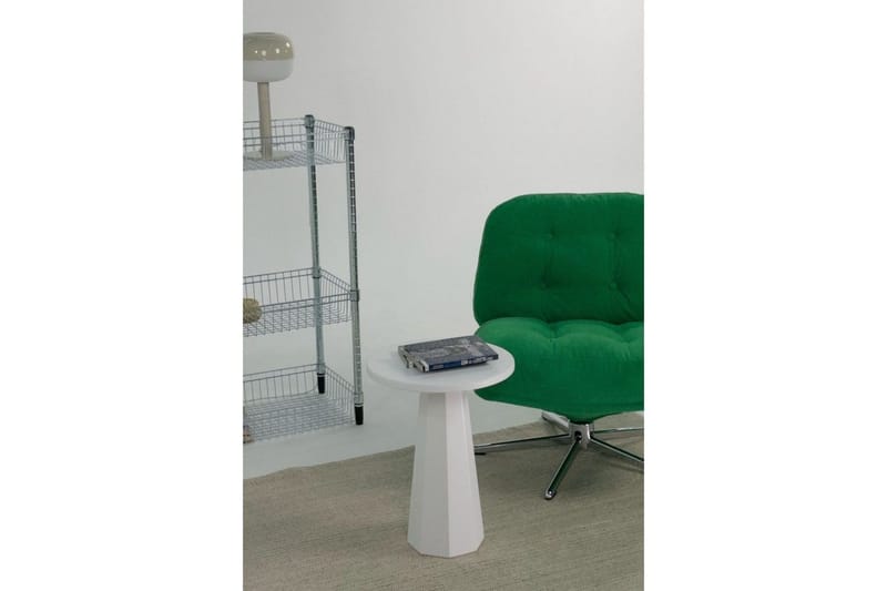 Sidobord Miu Vit - Vit - Möbler - Vardagsrum - Soffbord & vardagsrumsbord - Brickbord