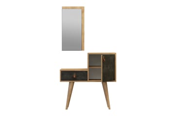 Mod Design Sidobord - Grå/Trä - Möbler - Vardagsrum - Soffbord & vardagsrumsbord - Sidobord & lampbord