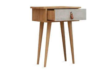 Mod Design Sidobord - Trä/Vit - Möbler - Vardagsrum - Soffbord & vardagsrumsbord - Sidobord & lampbord