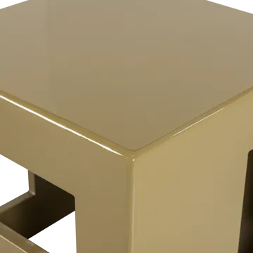 Sidobord Modern 40 cm - Honungsgul - Möbler - Vardagsrum - Soffbord & vardagsrumsbord - Brickbord