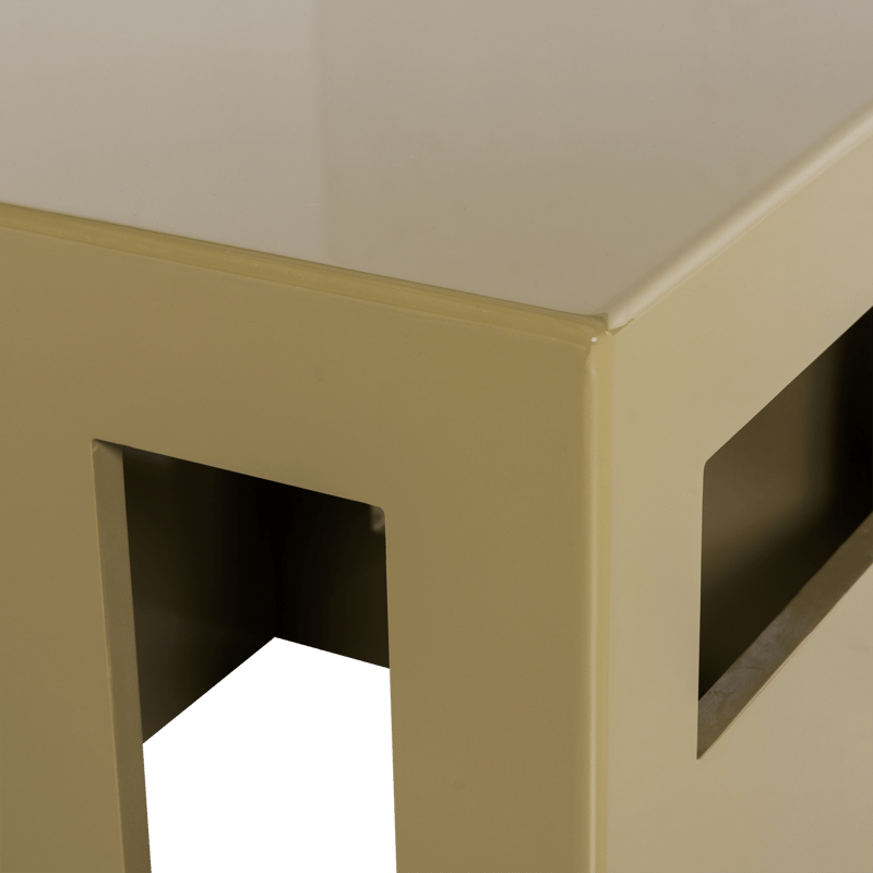 Sidobord Modern 40 cm - Honungsgul - Möbler - Vardagsrum - Soffbord & vardagsrumsbord - Brickbord