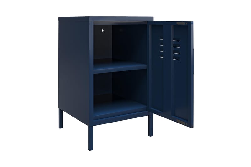 Moon Phases Sidobord 38x40 cm Blå - Dorel Home - Möbler - Vardagsrum - Soffbord & vardagsrumsbord - Sidobord & lampbord