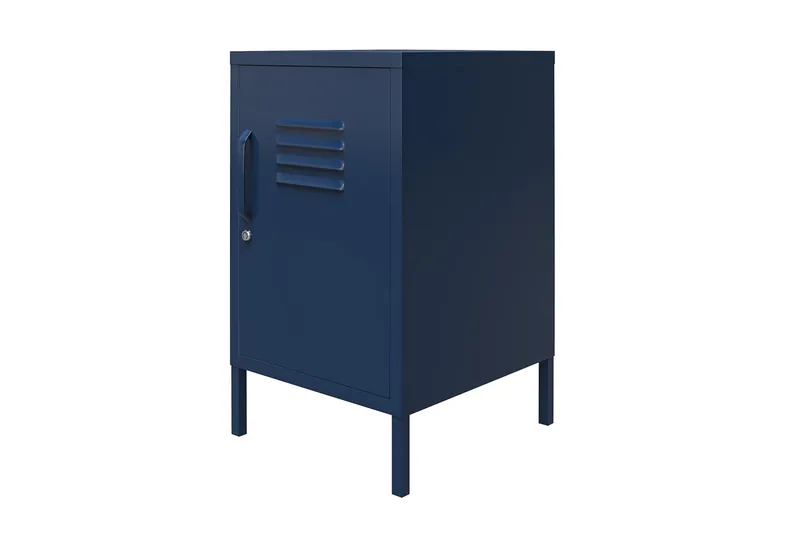 Moon Phases Sidobord 38x40 cm Blå - Dorel Home - Möbler - Vardagsrum - Soffbord & vardagsrumsbord - Sidobord & lampbord