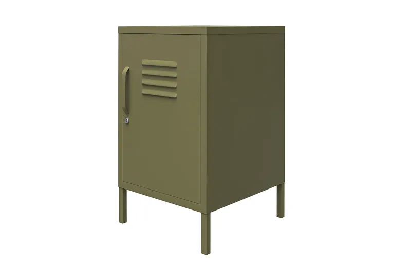Moriah Sidobord 38x40 cm Olivgrön - Dorel Home - Möbler - Vardagsrum - Soffbord & vardagsrumsbord - Sidobord & lampbord