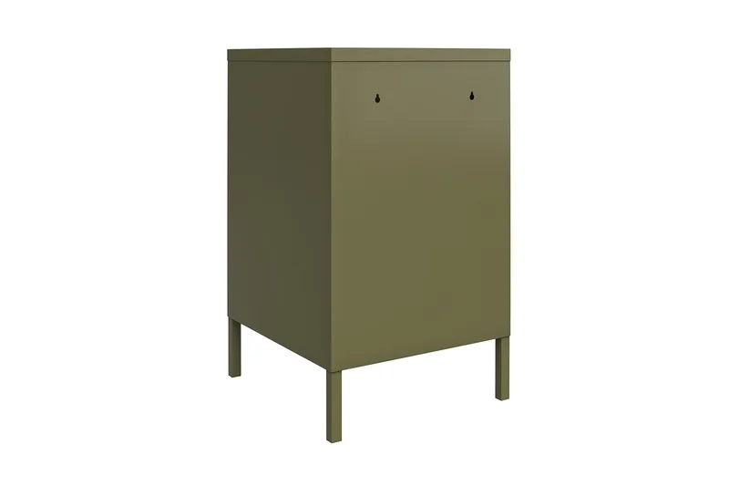 Moriah Sidobord 38x40 cm Olivgrön - Dorel Home - Möbler - Vardagsrum - Soffbord & vardagsrumsbord - Sidobord & lampbord