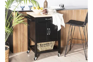 Mylove Serveringsvagn - Svart - Möbler - Vardagsrum - Soffbord & vardagsrumsbord - Sidobord & lampbord