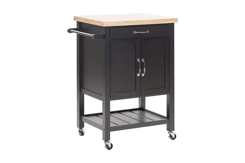 Mylove Serveringsvagn - Svart - Möbler - Vardagsrum - Soffbord & vardagsrumsbord - Sidobord & lampbord