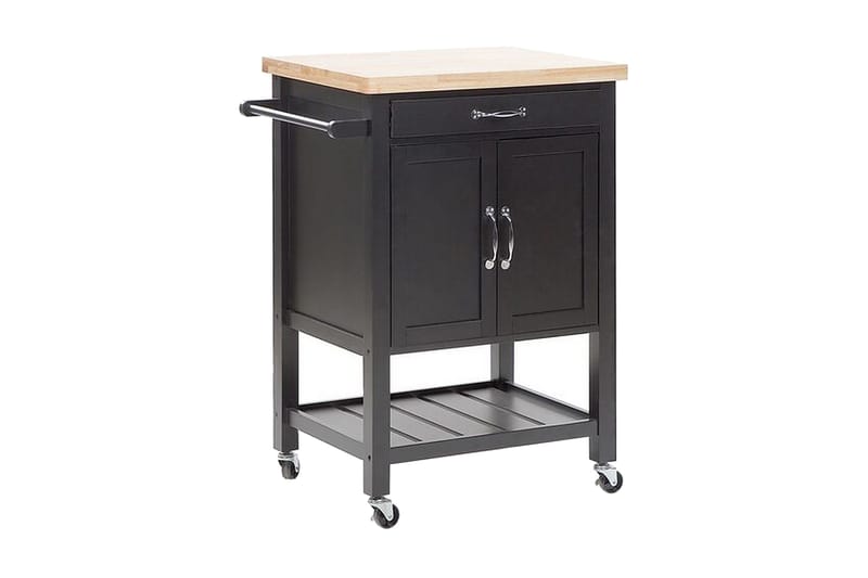 Mylove Serveringsvagn - Svart - Möbler - Vardagsrum - Soffbord & vardagsrumsbord - Sidobord & lampbord