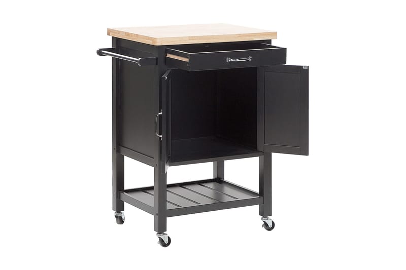 Mylove Serveringsvagn - Svart - Möbler - Vardagsrum - Soffbord & vardagsrumsbord - Sidobord & lampbord