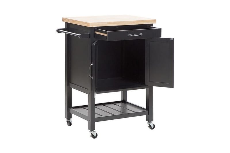 Mylove Serveringsvagn - Svart - Möbler - Vardagsrum - Soffbord & vardagsrumsbord - Sidobord & lampbord