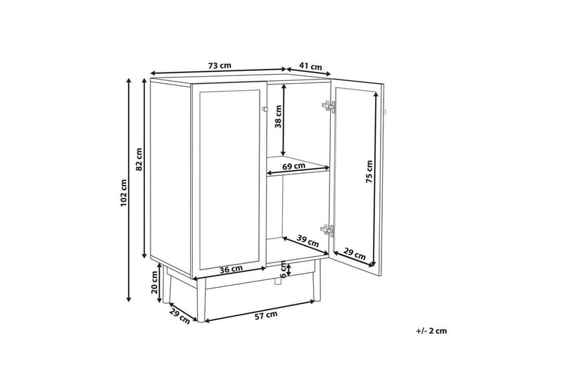Sidobord Nivo - Möbler - Vardagsrum - Soffbord & vardagsrumsbord - Brickbord