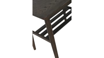 Sidobord Olsund med Hylla - Brun, vitpigmenterad - Möbler - Vardagsrum - Soffbord & vardagsrumsbord - Brickbord