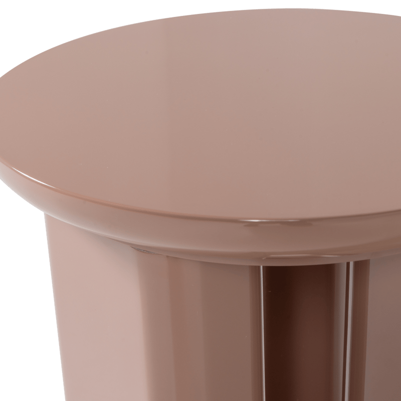 Sidobord Orivo 40 cm Rund - Gammalrosa - Möbler - Vardagsrum - Soffbord & vardagsrumsbord - Brickbord