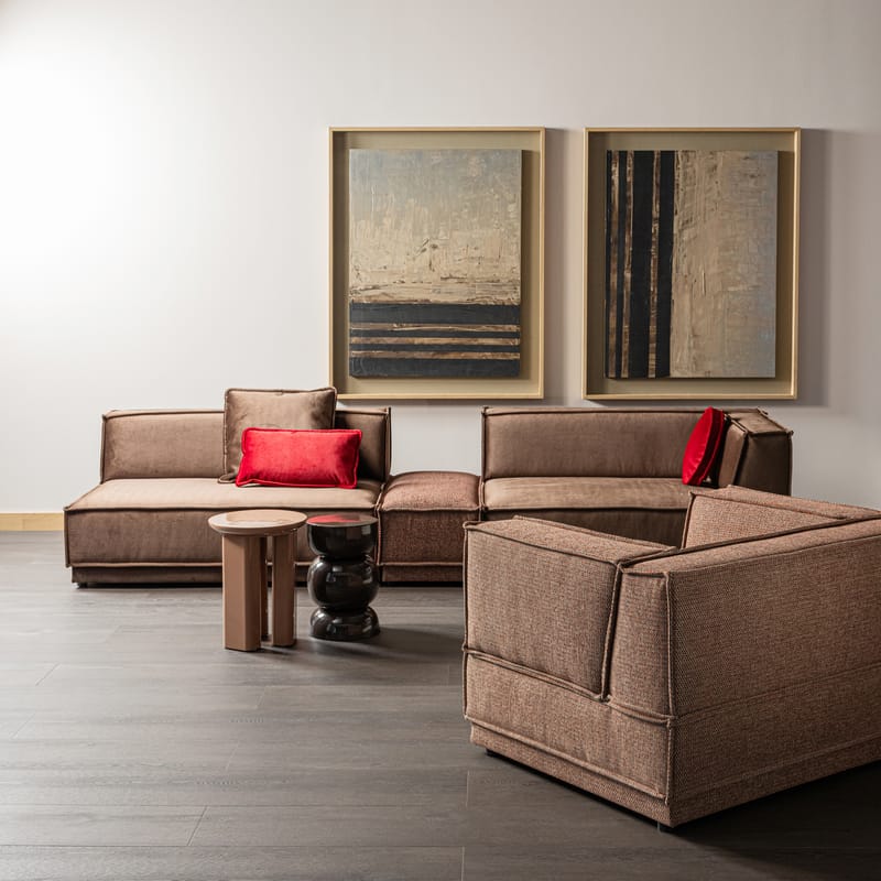 Sidobord Orivo 40 cm Rund - Gammalrosa - Möbler - Vardagsrum - Soffbord & vardagsrumsbord - Brickbord