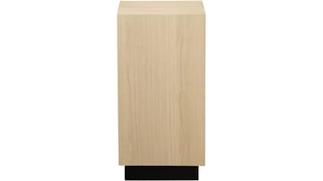 Piedestal Vargen 60 cm - Vitpigmenterad ek - Möbler - Vardagsrum - Soffbord & vardagsrumsbord - Sidobord & lampbord - Piedestal & pelarbord