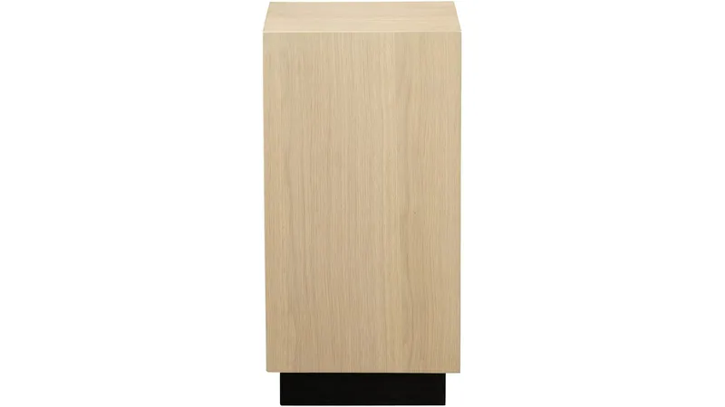 Piedestal Vargen 60 cm - Vitpigmenterad ek - Möbler - Vardagsrum - Soffbord & vardagsrumsbord - Sidobord & lampbord - Piedestal & pelarbord
