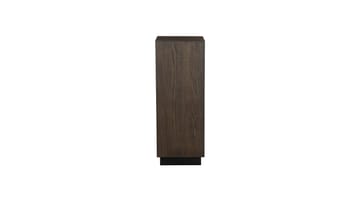 Piedestal Vargen 80 cm - Brunlackad ek - Möbler - Vardagsrum - Soffbord & vardagsrumsbord - Sidobord & lampbord - Piedestal & pelarbord