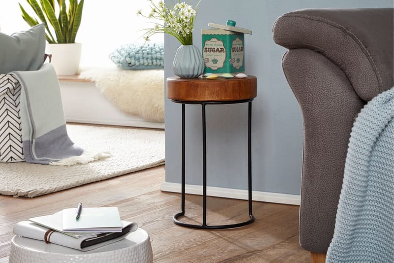 Provine Sidobord 28 cm - Trä/natur - Möbler - Vardagsrum - Soffbord & vardagsrumsbord - Sidobord & lampbord