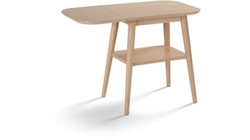 Sidobord Ravik med Klaff - Vitpigmenterad - Möbler - Vardagsrum - Soffbord & vardagsrumsbord - Brickbord
