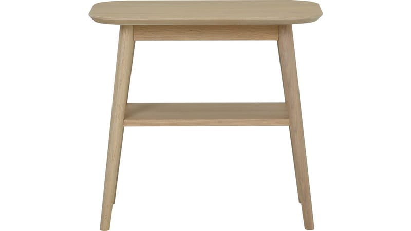 Sidobord Ravik - Vitpigmenterad - Möbler - Vardagsrum - Soffbord & vardagsrumsbord - Brickbord