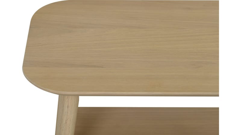 Sidobord Ravik - Vitpigmenterad - Möbler - Vardagsrum - Soffbord & vardagsrumsbord - Brickbord