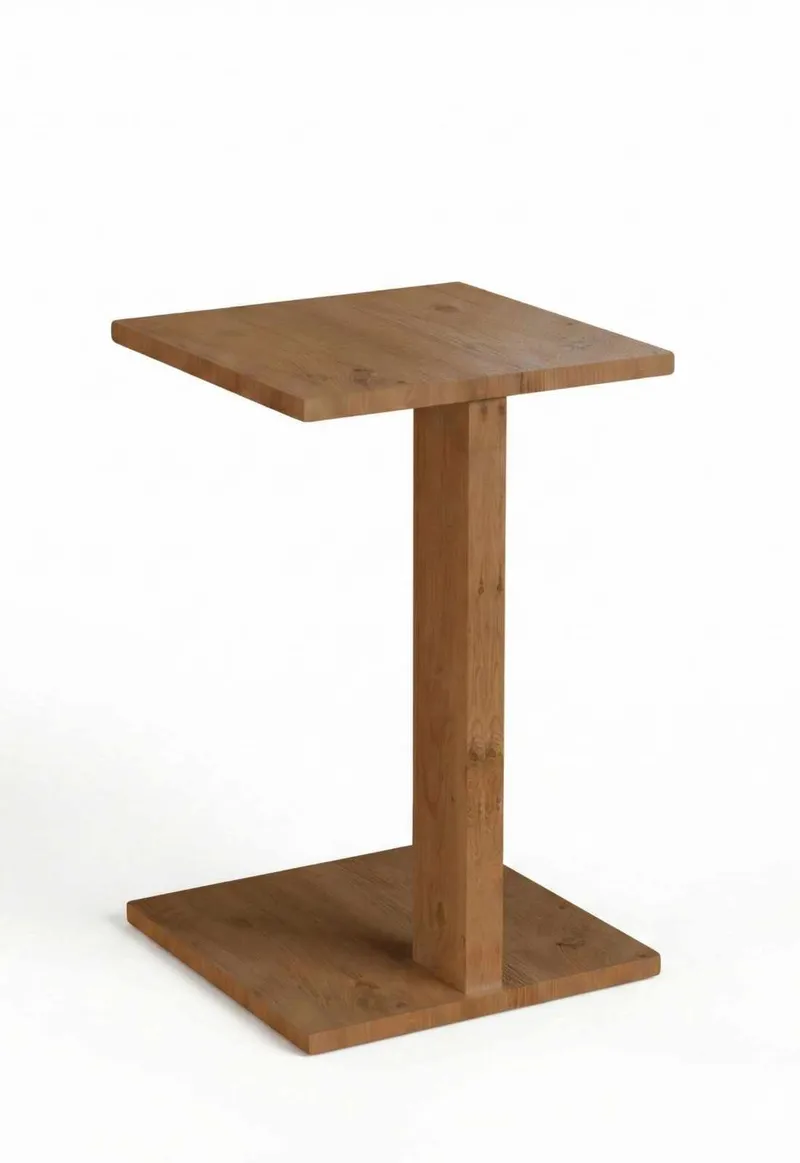 Rumira Sidobord 35 cm - Ek - Möbler - Vardagsrum - Soffbord & vardagsrumsbord - Sidobord & lampbord - Piedestal & pelarbord