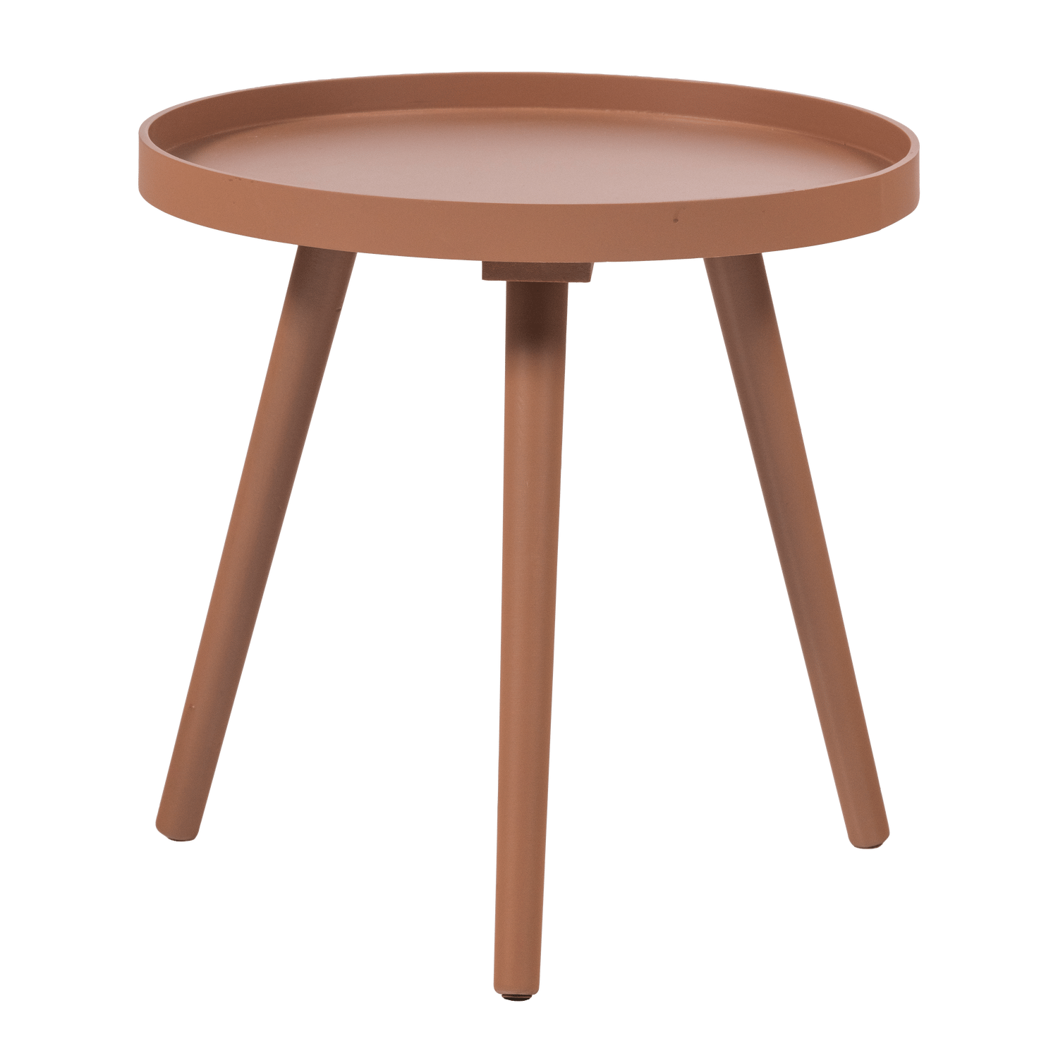 sidobord sasha 41 cm rund - gammalrosa