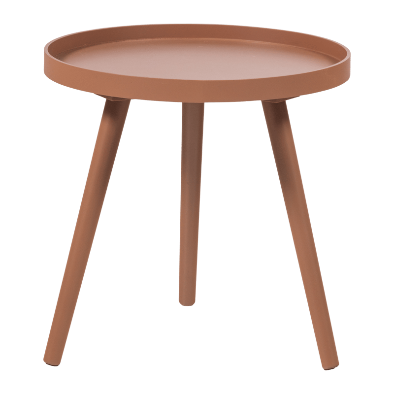 Sidobord Sasha 41 cm Rund - Gammalrosa - Möbler - Vardagsrum - Soffbord & vardagsrumsbord - Brickbord