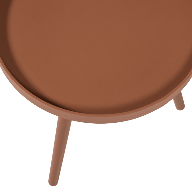 Sidobord Sasha 41 cm Rund - Gammalrosa - Möbler - Vardagsrum - Soffbord & vardagsrumsbord - Brickbord