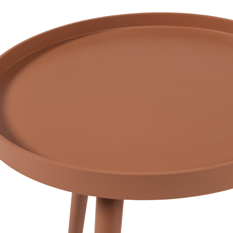 Sidobord Sasha 41 cm Rund - Gammalrosa - Möbler - Vardagsrum - Soffbord & vardagsrumsbord - Brickbord