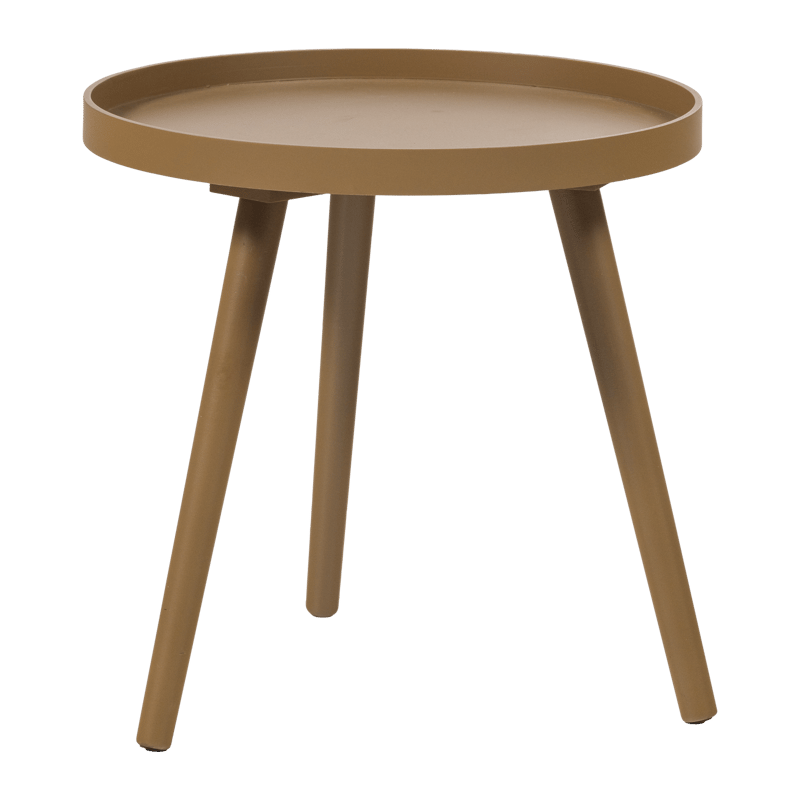 Sidobord Sasha 41 cm Rund - Honungsgul - Möbler - Vardagsrum - Soffbord & vardagsrumsbord - Brickbord