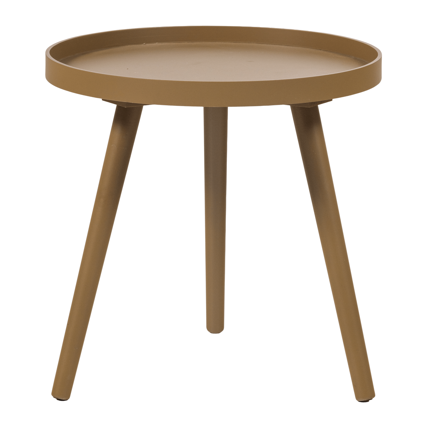 sidobord sasha 41 cm rund - honungsgul