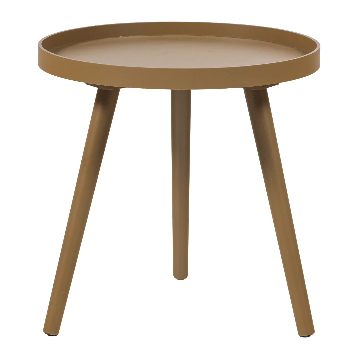 sidobord sasha 41 cm rund - honungsgul