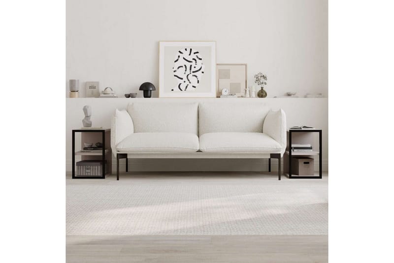 Sidobord Set Kelinmoor Ljus Mocha - Ljus Mocha - Möbler - Vardagsrum - Soffbord & vardagsrumsbord - Brickbord