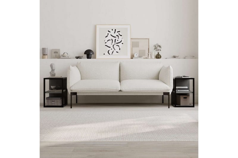 Sidobord Set Kelinmoor Retro Grå - Retro Grå - Möbler - Vardagsrum - Soffbord & vardagsrumsbord - Brickbord